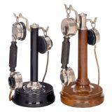 2 French Candlestick Phones, c. 1926