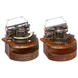 2 Hammond No. 2 Typewriters, c. 1895