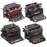 4 Mechanical Typewriters