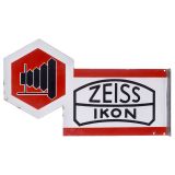 Zeiss Ikon Enamel Sign, c. 1936