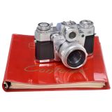 Contarex Bull's Eye and Red Retailer's Folder