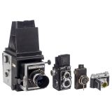 Mentor Studio-Reflex with Heliar and Accessories, after 1945