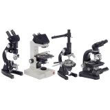 4 Ernst Leitz Microscopes
