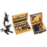 2 Microscopes and 1 Reflected-Light Condensor