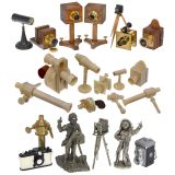 Miniature Sliding Box Camera and Miniature Model Cameras