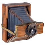 Camera with Unknown Spread-and-Fold Principle, c. 1890
