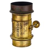 Brass-Bound Portrait Lens Hermagis, c. 1880