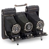 Werol 1 Triple Rollfilm Camera, 1938 onwards