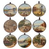 8 Pictures for La Lorgnette Pittoresque, c. 1850
