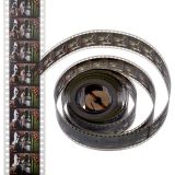 5-Meter Hand-Colored 35mm Erotic, Ambiguous Film Strip, c. 1900