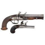 2 Flintlock Pistols, c. 1800
