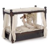 Girl Reading in Bed Automaton, 20th Century