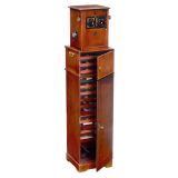 Ica Multiplast Stereo Viewer with Column-Mounted Cabinet, c. 192