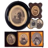 Collection of Early Portrait Photographs, 1850 onwards
