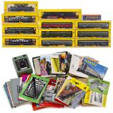 5 Locomotives and 6 Carriages by Fleischmann, c. 1965