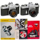 2 Asahi Pentax Spotmatic, c. 1971