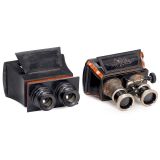 2 Unusual Stereoscopes, c. 1870