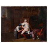 A Painter and his Model – Painting, Early 18th Century