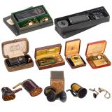 5 Ear Trumpets and 5 Electric Hearing Aids