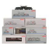 7 M?rklin Digital H0 Steam Locomotives