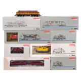 M?rklin Electric and Diesel Locomotives in H0 Gauge